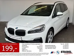 Alpinweiss uni Gebraucht 2020 BMW 220 Gran Tourer Sport Line Van / Kleinbus | 16.879 € (Superpreis)