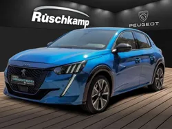 Blau Gebraucht 2021 Peugeot e-208 GTi Kleinwagen | 18.790 € (Etwas zu teuer)