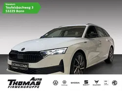 Moonweiss metallic Gebraucht 2025 Skoda Octavia SportLine Kombi | 41.880 € (Teuer)
