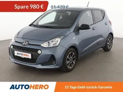 Blau Gebraucht 2018 Hyundai i10 Passion Kleinwagen | 10.210 € (Fairer Preis)