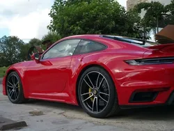 Rot Gebraucht 2023 Porsche 911 Turbo S | 224.900 €