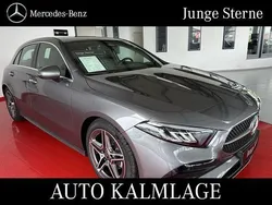 Lack mountaingrau Gebraucht 2024 Mercedes A180 AMG line Limousine | 30.980 € (Guter Preis)