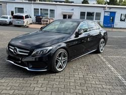 Schwarz Gebraucht 2015 Mercedes C220 AMG line Limousine | 18.500 € (Etwas zu teuer)