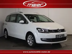 Pure white Gebraucht 2020 VW Sharan Highline Van / Kleinbus | 24.300 € (Fairer Preis)