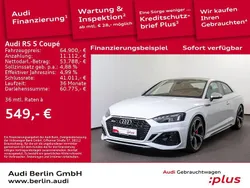 Gletscherweiß metallic Gebraucht 2021 Audi RS5 Ambiente Coupé | 64.900 € (Fairer Preis)