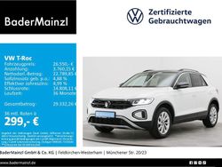 Pure white/schwarz Gebraucht 2023 VW T-Roc Life SUV | 26.550 € (Fairer Preis)