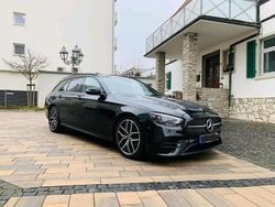 Schwarz Gebraucht 2021 Mercedes E220 AMG line Kombi | 27.500 € (Superpreis)