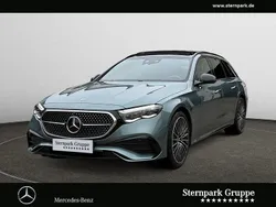 Lack verdesilber Gebraucht 2024 Mercedes E450 AMG Kombi | 69.790 € (Etwas zu teuer)