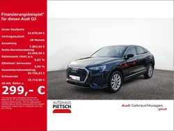 Schwarz Gebraucht 2022 Audi Q3 Sportback Business SUV | 32.870 € (Fairer Preis)