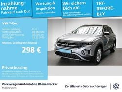 Pyritsilber metallic Gebraucht 2024 VW T-Roc Style SUV | 27.492 € (Guter Preis)