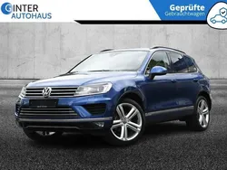 Blau Gebraucht 2016 VW Touareg Terrain Tech SUV | 32.990 € (Fairer Preis)
