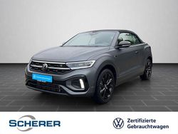 Indiumgrau matt/schwarz Gebraucht 2023 VW T-Roc Cabriolet Edition Cabrio | 32.900 € (Fairer Preis)