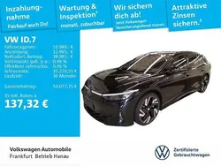 Grenadillschwarz metallic Gebraucht 2025 VW ID.7 GTX Limousine | 51.980 €