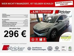Silber Gebraucht 2021 Skoda Enyaq iV SUV | 24.949 € (Guter Preis)