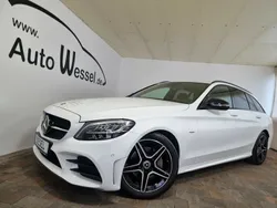 Polarweiss Gebraucht 2021 Mercedes C220 AMG Kombi | 29.999 € (Fairer Preis)