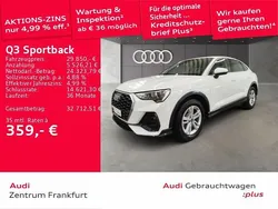 Weiß Gebraucht 2022 Audi Q3 Sportback Performance SUV | 29.850 € (Fairer Preis)