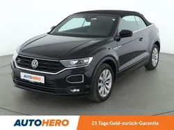 Schwarz Gebraucht 2021 VW T-Roc Cabriolet R-line Cabrio | 27.190 € (Fairer Preis)