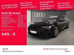 Brillantschwarz Gebraucht 2023 Audi S6 Sport Kombi | 59.850 € (Superpreis)