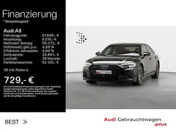Mythosschwarz metallic Gebraucht 2023 Audi A8 Ambiente Limousine | 61.888 € (Superpreis)