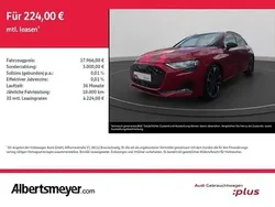 Rot Gebraucht 2024 Audi A3 Sportback Advanced Limousine | 37.965 € (Teuer)