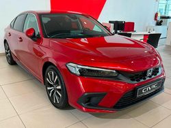 Premium crystal red Gebraucht 2024 Honda Civic Elegance Limousine | 33.950 € (Superpreis)