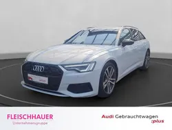 Gletscherweiß metallic Gebraucht 2024 Audi A6 Advanced Kombi | 47.440 €