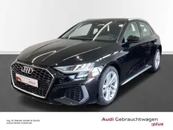 Schwarz Gebraucht 2023 Audi A3 Sportback S-Line Limousine | 31.389 € (Fairer Preis)