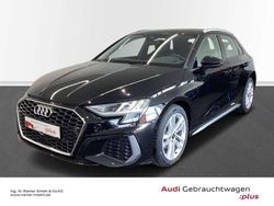 Schwarz Gebraucht 2023 Audi A3 Sportback S-Line Kleinwagen | 31.389 € (Fairer Preis)