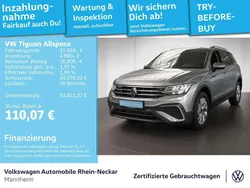 Pyritsilber metallic Gebraucht 2024 VW Tiguan Allspace Life SUV | 31.899 € (Superpreis)