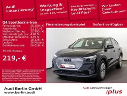 Schwarz Gebraucht 2023 Audi Q4 Sportback e-tron Comfort SUV | 28.100 € (Guter Preis)