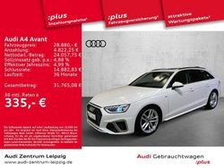 Ibisweiß Gebraucht 2022 Audi A4 S-Line Kombi | 28.880 € (Guter Preis)