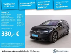 Schwarz Gebraucht 2024 VW ID.7 Pro Limousine | 50.490 € (Teuer)