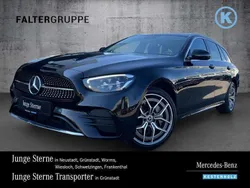 Obsidianschwarz Gebraucht 2023 Mercedes E300 AMG Kombi | 49.440 € (Teuer)