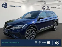Atlantic blue metallic Gebraucht 2022 VW Tiguan Allspace Life SUV | 30.999 € (Fairer Preis)