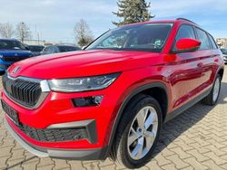 Rot Gebraucht 2021 Skoda Kodiaq Clever SUV | 29.990 € (Superpreis)
