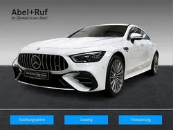 Manufaktur opalithweiß bright Gebraucht 2024 Mercedes AMG GT 43 AMG Coupé | 85.899 € (Fairer Preis)