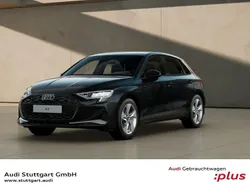 Mythosschwarz metallic Gebraucht 2025 Audi A3 Sportback Advanced Plus Limousine | 30.940 € (Fairer Preis)