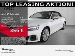 Weiß Gebraucht 2024 Audi A5 Cabriolet S-Line Cabrio | 44.790 € (Guter Preis)