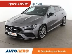 Grau Gebraucht 2021 Mercedes CLA250 Shooting Brake AMG line Kombi | 30.540 € (Guter Preis)