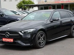 Schwarz Gebraucht 2022 Mercedes C300e AMG Limousine | 37.900 € (Guter Preis)