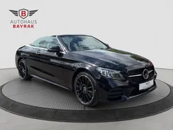 Schwarz Gebraucht 2023 Mercedes C400 AMG Cabrio | 58.490 €
