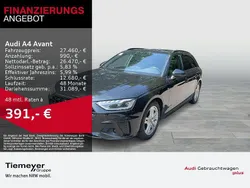 Schwarz Gebraucht 2021 Audi A4 S-Line Kombi | 27.460 € (Guter Preis)