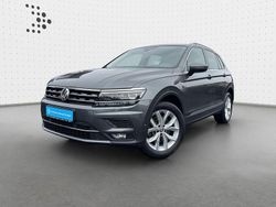 Indiumgrau metallic (metallic) Gebraucht 2018 VW Tiguan Highline SUV | 27.485 € (Fairer Preis)