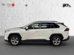 Weiß metallic Gebraucht 2020 Toyota RAV4 Hybrid Team SUV | 31.970 € (Etwas zu teuer)