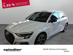 Gletscherweiß metallic Gebraucht 2023 Audi A3 Sportback e-tron S-Line Limousine | 27.980 € (Fairer Preis)