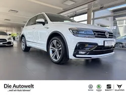 Oryxwhite perlmutteffekt (weiß) Gebraucht 2019 VW Tiguan Highline SUV | 28.980 € (Etwas zu teuer)