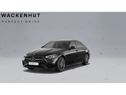 Obsidianschwarz metalliclack Gebraucht 2025 Mercedes C300 AMG Limousine | 53.800 € (Etwas zu teuer)