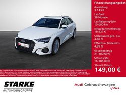 Ibisweiß Gebraucht 2023 Audi A3 Advanced Plus Limousine | 21.980 € (Guter Preis)