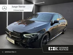 Schwarz Gebraucht 2024 Mercedes CLA200 AMG Coupé | 38.400 € (Fairer Preis)
