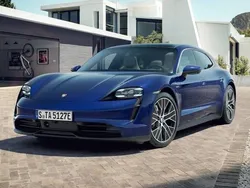 Enzianblaumetallic Gebraucht 2023 Porsche Taycan 4S Sport Turismo Limousine | 76.690 € (Guter Preis)